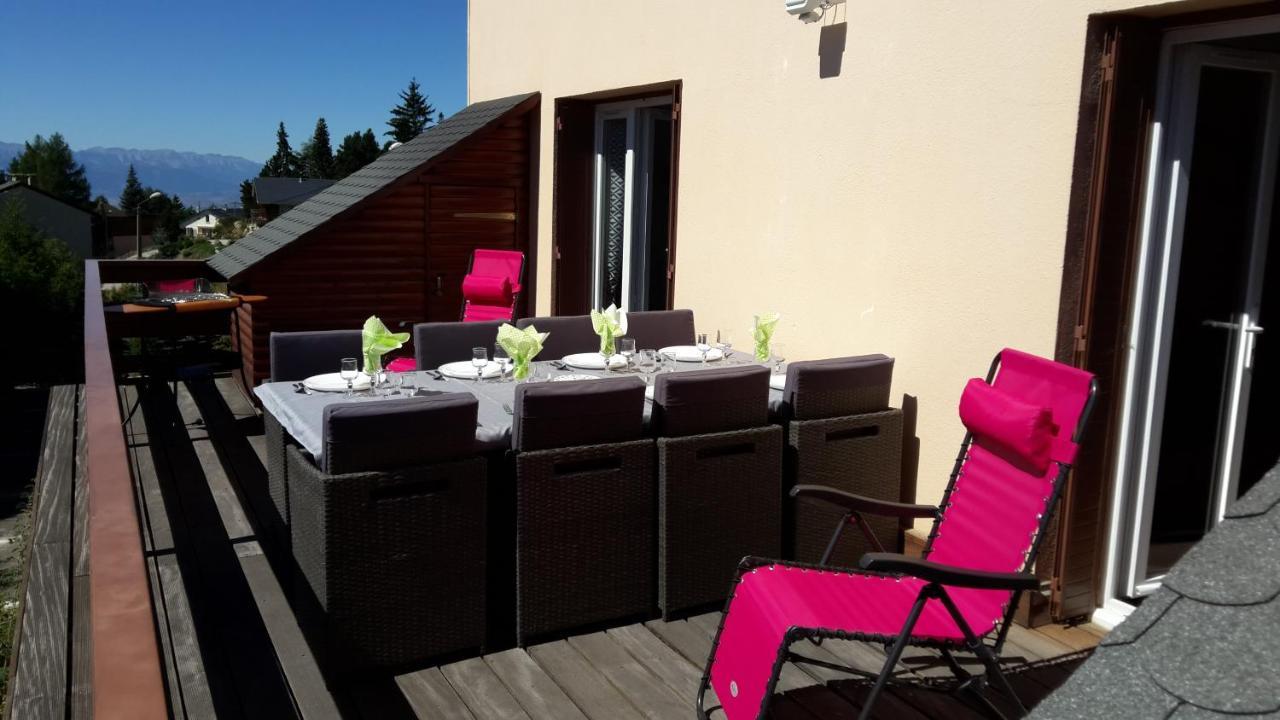 Residence Campredon - Decoration Typique - 25M2 De Terrasse Amenagee Plein Sud Avec Vue Panoramique - Internet - Jardin - Parking - Navette - Linge Et Menage En Options Payantes Font-Romeu-Odeillo-Via Exteriér fotografie